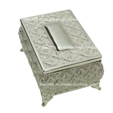 Hot Sale Silver Metal Jewelry Box